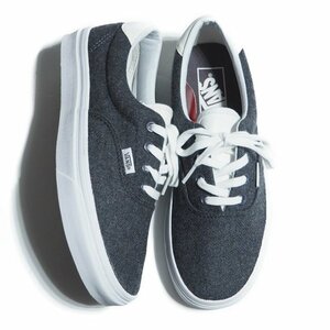 M8318R40　▼VANS バンズ▼　新品 ERA エラ ウール スニーカー グレー US7.5/24cm 5000200 スケートシューズ レディース