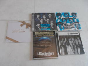 三代目JーSoulBrothers　CD、DVDセット、ＰａｗｄｅｒＳｎｏｗ、永遠に終わらない冬、オリオン、Ｗｅｋｃｏｍｅ　to 　ＴＯＫＹＯ