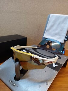 【美品♪偏光♪】ツールドフランス限定/レギュラーフィット/レーダーイーブイパス/オークリー/oakley/radarlevpath/検サングラス　自転車