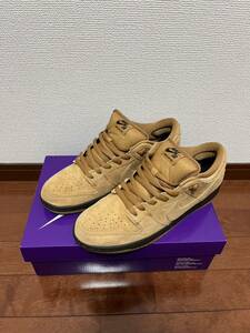 国内正規品 28.5cm Nike SB Dunk Low Pro Wheat ナイキ エスビー ダンク ロー ウィート SNKRS購入 ユーズド