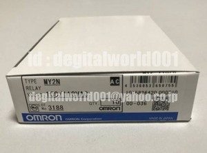 新品【代引★Ｔ番号領収書★税込 東京発】100個セット OMRON MY2N　AC100/110 オムロン　ミニパワーリレー【６ヶ月保証】