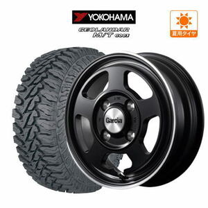 サマータイヤ ホイール 4本セット MID ガルシア シカゴ5 YOKOHAMA ジオランダー M/T (G003) 145/80R12