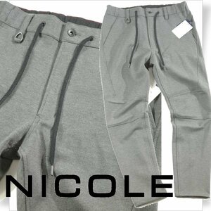 新品1円～★ニコル セレクション NICOLE selection メンズ ストレッチ イージーパンツ ストレート 48 L オールシーズン◆3174◆