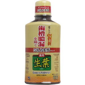 まとめ得 薬用 生葉液 ひきしめ実感タイプ ３３０ｍＬ x [5個] /k