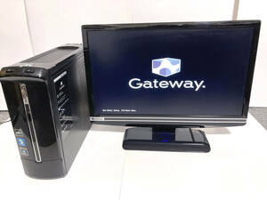 ★GateWay SX2311-H42C/TFL 2.9GHz 4コア Windows7 モニター付き Quid core