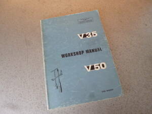 MOTO GUZZI V35 V50 Workshop Manual　Imola Monza