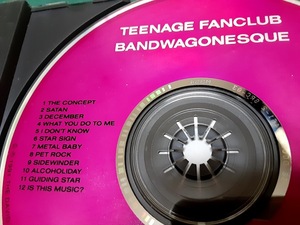 TEENAGE FANCLUB/ティーンエイジ・ファンクラブ◆『BANDWAGONESQUE』US盤CDユーズド品