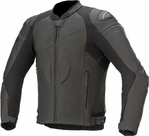 サイズ US 48 / EU 58 - ブラック/ブラック - ALPINESTARS アルパインスターズ GP プラス R v3 レザー ジャケット