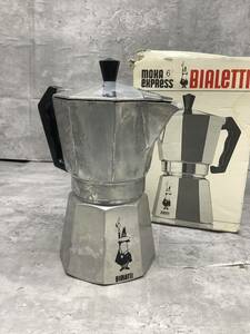2Y24 BIALETTI ビアレッティ Moka Expess モカエキスプレス エスプレッソ コーヒー エスプレッソメーカー Bialetti イタリア製 現状品