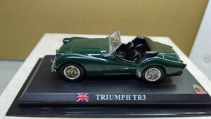 スケール 1/43 TRIUMPH TR3 ！ イギリス 世界の名車コレクション！ デル プラド カーコレクション！