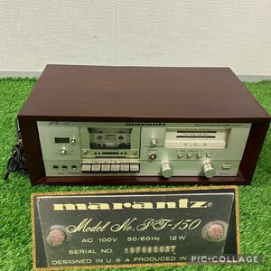 【現状品】『4-274』マランツ　marantz PT-150　PJ-150　カセットデッキプレーヤーレコーダー