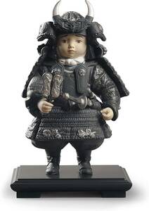 入手困難 限定品 大きいサイズ リヤドロ Samurai Toy サムライ トイ 若武者 新品 五月人形 5月人形 LLADRO 36x20x19cm 男の子 プレゼント