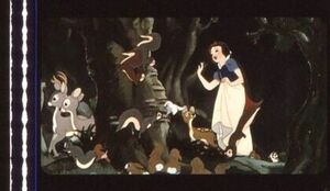 白雪姫と七人のこびと 35mm映画フィルム ウォルトディズニー グリム兄弟 Walt Disney ■連続５コマ SNOW WHITE AND THE SEVEN DWARFS