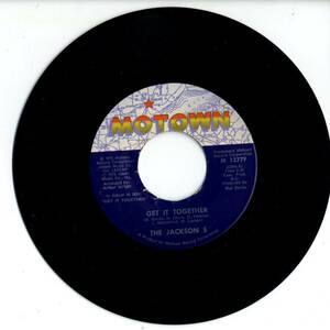 Jacksin 5 「Get It Together/ Touch」　米国MOTOWN盤EPレコード 