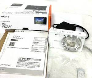 通電OK ソニー SONY コンパクトデジタルカメラ デジタルカメラ Cyber-shot サイバーショット DSC WX350 現状品 カ15