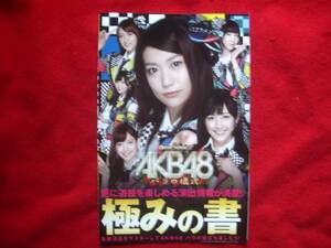 ★【パチンコ冊子】KYORAKU★AKB48　バラの儀式 極みの書