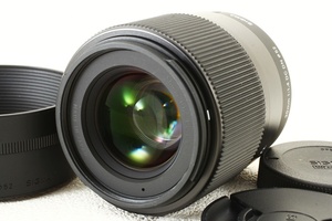 極上品◆SIGMA シグマ 30mm F1.4 DC DN Contemporary Micro Four Thirdsマイクロフォーサーズ◆大口径レンズ/A3756