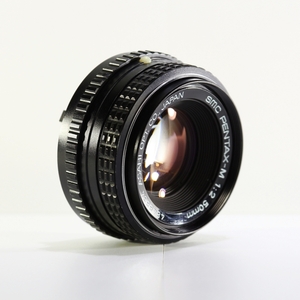 【 単焦点レンズ】【PENTAX Kマウント】 SMC PENTAX-M 50mm F2 オールドレンズ 　撮影サンプル画像あり