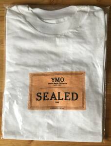 YMO / Yellow Magic Orchestra 1978-1983 SEALED 1994 宣伝用 Tシャツ 未使用 細野晴臣 坂本龍一 高橋幸宏 イエローマジックオーケストラ