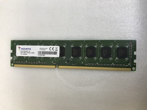 ADATA PC3-12800U 8GB DDR3 デスクトップ用 メモリ 240ピン DDR3-1600 8GB DDR3 DESKTOP RAM