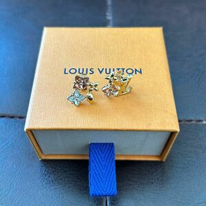 LOUIS VUITTON ルイヴィトン ブックル ドレイユ ピュス ルルグラム ピアス ゴールド M00786