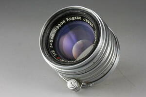 実写テスト済み Nikon NIKKOR-H.C 5cm F2 単焦点 標準レンズ ライカ L39 Lマウント #148