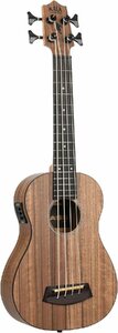 KALA UBASS-PW-FS カラ U・Bass ウクレレベース Exotic Wood Series パシフィックウォルナットボディ ラウンドワウンド弦仕様