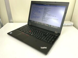 【UEFI起動確認済み／中古】ThinkPad L570 【20J9-S37S00】 (Core i5-7200U, RAM4GB, HDD無し[OS無し]) ★本体＋ACアダプタ　⑥