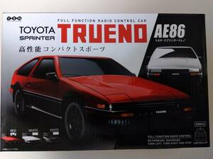 ラスト１！【 未開封新品・美品 】FULL FUNCTION RADIO CONTROL CAR トヨタ・スプリンター AE86＜レッド＞