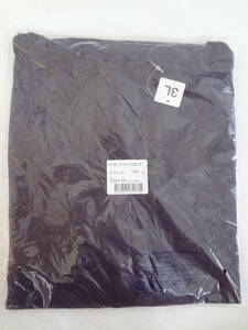 ★☆゜+. レディース オーガニックＴシャツ 長袖 ダークパープル ３Ｌ 未使用 ゜+.☆★mc889