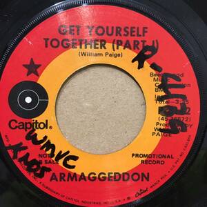 Armaggeddon - Get Yourself Together ★ オルガンバー サバービア フリーソウル クボタタケシ muro 小西康陽 funk45 レアグルーヴ soul45
