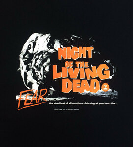 Tシャツ【NIGHT OF THE LIVING DEAD】ナイト・オブ・ザ・リビングデッド (TERROR FACTORY)