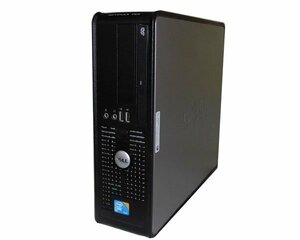 Vista DELL OPTIPLEX 760 SFF Core2Duo E7500 2.93GHz 2GB 80GB 小難あり(光学ドライブ不良)