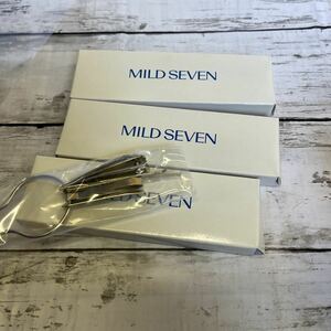 k 323 MILD SEVEN マイルドセブン　エチケットセット　爪切り 爪とぎ　耳かき　毛抜き　ノベルティ タバコ　煙草 3個セット 即決 送料込