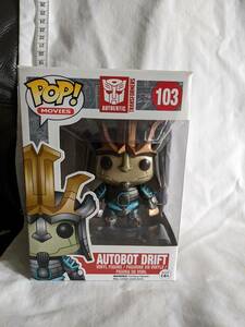 FUNKO POP フィギュア　TRANSFORMERS（トランスフォーマー） AUTOBOT DRIFT ＃103