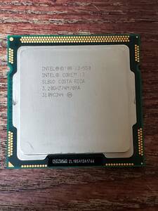 CPU　Core i3-550　3.20GHz・4M/09A　動作未確認につきジャンク扱いとします　まとめ取引歓迎です