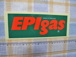 EPIgas/EPIガス/ガスバーナー/元祖/ステッカー/シール/B※ ヤフーショッピングストア/レア物商会・健美堂でも大量出品中！