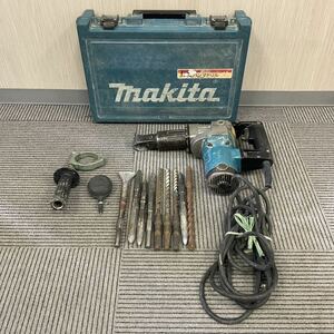 【名古屋発】営YY522-100Y makita マキタ 35mm ハンマドリル 工具 電動工具 通電動作確認済