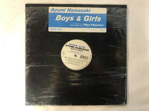 10820S 12inch LP★浜崎あゆみ/AYUMI HAMASAKI/BOYS & GIRLS/avex usa★AVA-1