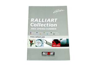 RALLIART Collection 2003 SPRING/SUMMERカタログ ラリーアート 38ページ