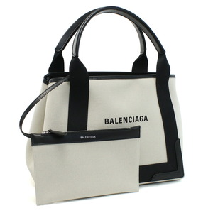 バレンシアガ BALENCIAGA トートバッグ ブランド　Sサイズ レディース 339933　2HH3N　9260 ホワイト系 ブラック