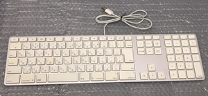 YL0032■中古・動作品■　Apple アップル 純正 A1243 日本語　USBキーボード　
