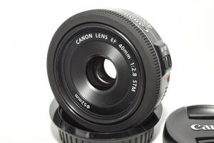 【特上品】 Canon 単焦点レンズ EF40mm F2.8 STM フルサイズ対応　#7049