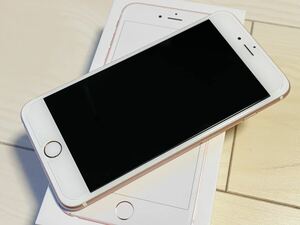 【美品】iPhone6s plus Rose 64GB simフリー ケース付き