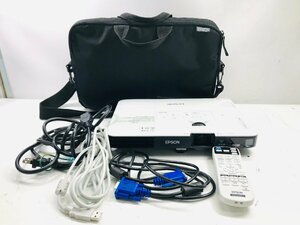 ★中古動作品　EPSON ビジネスプロジェクター EB-1795F　H796D　ランプ使用時間：　高　582H　低　14H