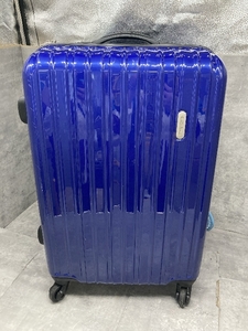 Q3u LEGEND WALKER キャリーバッグ レジェンドウォーカー スーツケース 縦約60cm 横約40cm 幅約25cm ブルー