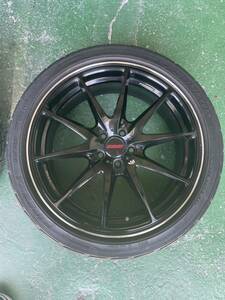 ホイール　RAYS VR G25 18インチ　5穴　18×7.5 J 管理R1 PCD100