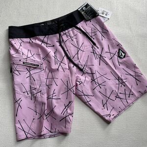 新品【ボルコム】正規品　volcom 28 サーフパンツ　メンズ　ピンク　水着