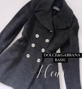 DOLCE&GABBANA　ドルチェ コート Pコート ウール　