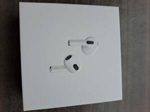 【送料無料】Apple Air Pods 第3世代 新品未開封　MPNY3J/A エアーポッズ アップル　純正品